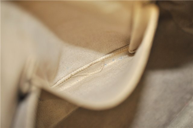 Authentic GUCCI Vintage 2Way Shoulder Hand Bag GG PVC Leather 353440 Brown 0822G