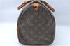 Authentic Louis Vuitton Monogram Speedy 35 Hand Boston Bag M41524 LV 0823B