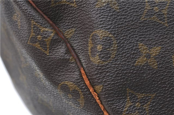 Authentic Louis Vuitton Monogram Speedy 35 Hand Boston Bag M41524 LV 0823B