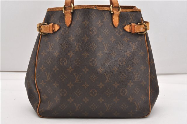 Authentic Louis Vuitton Monogram Batignolles Vertical Tote Bag M51153 LV 0823G