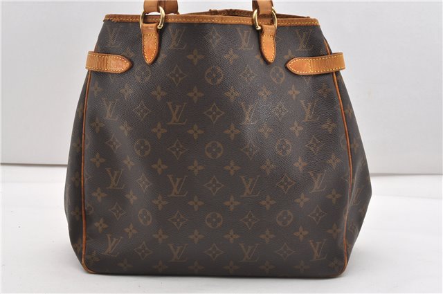 Authentic Louis Vuitton Monogram Batignolles Vertical Tote Bag M51153 LV 0823G
