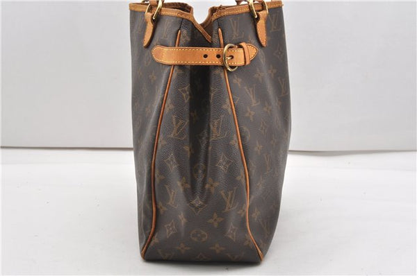 Authentic Louis Vuitton Monogram Batignolles Vertical Tote Bag M51153 LV 0823G