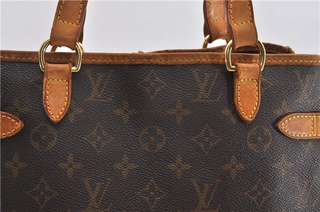 Authentic Louis Vuitton Monogram Batignolles Vertical Tote Bag M51153 LV 0823G