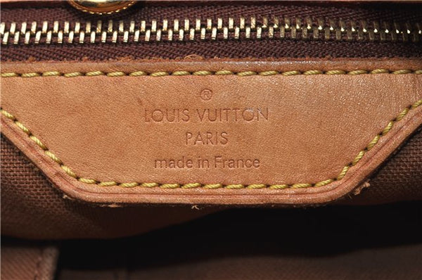 Authentic Louis Vuitton Monogram Batignolles Vertical Tote Bag M51153 LV 0823G