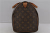 Authentic Louis Vuitton Monogram Speedy 35 Hand Bag M41524 LV 0825D