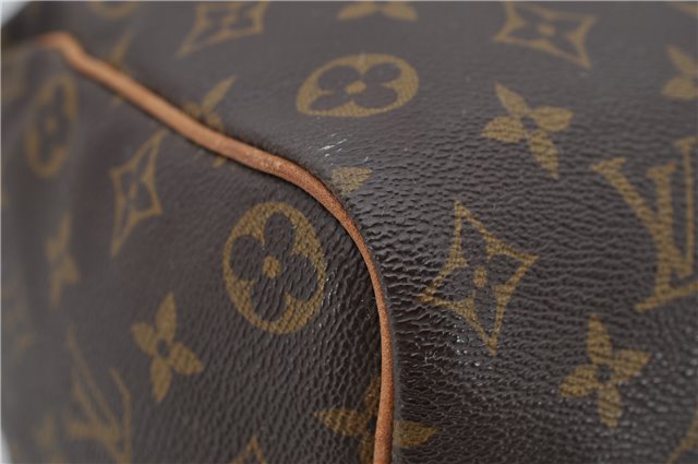 Authentic Louis Vuitton Monogram Speedy 35 Hand Bag M41524 LV 0825D