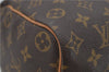 Authentic Louis Vuitton Monogram Speedy 35 Hand Bag M41524 LV 0825D