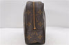 Auth Louis Vuitton Monogram Trousse Toilette 23 Clutch Hand Bag M47524 LV 0828D