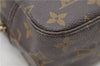 Auth Louis Vuitton Monogram Trousse Toilette 23 Clutch Hand Bag M47524 LV 0828D