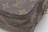 Auth Louis Vuitton Monogram Trousse Toilette 23 Clutch Hand Bag M47524 LV 0828D