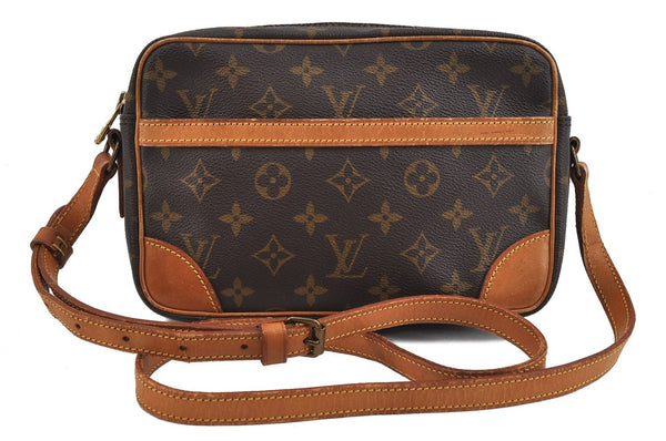 Auth Louis Vuitton Monogram Trocadero 23 Shoulder Cross Body Bag M51276 LV 0829D