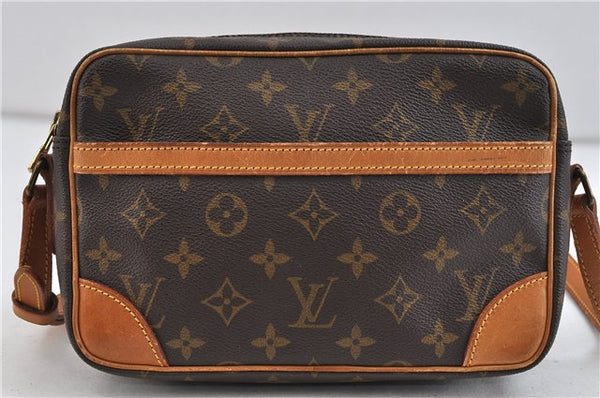 Auth Louis Vuitton Monogram Trocadero 23 Shoulder Cross Body Bag M51276 LV 0829D