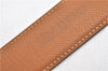 Authentic HERMES Large Constance Leather Belt Size 90cm 35.4" Black Brown 0829G