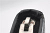 Authentic SAINT LAURENT Round Zip Long Wallet Purse Leather 328558 Black 0832G