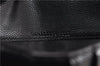 Authentic SAINT LAURENT Round Zip Long Wallet Purse Leather 328558 Black 0832G