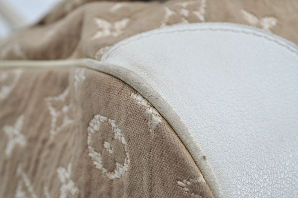 Authentic Louis Vuitton Monogram Sabbia Cabas GM Tote Bag Beige M93793 LV 0832H