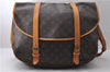 Auth Louis Vuitton Monogram Saumur 43 Shoulder Cross Body Bag M42252 LV 0833D