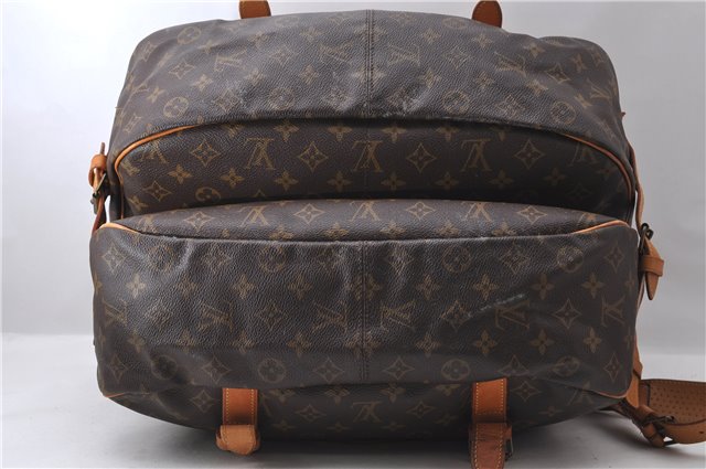 Auth Louis Vuitton Monogram Saumur 43 Shoulder Cross Body Bag M42252 LV 0833D