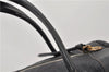 Authentic Chloe Eclipse Vintage Hand Boston Bag Leather Black 0833G