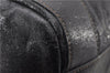 Authentic Chloe Eclipse Vintage Hand Boston Bag Leather Black 0833G