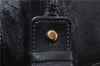 Authentic Chloe Eclipse Vintage Hand Boston Bag Leather Black 0833G