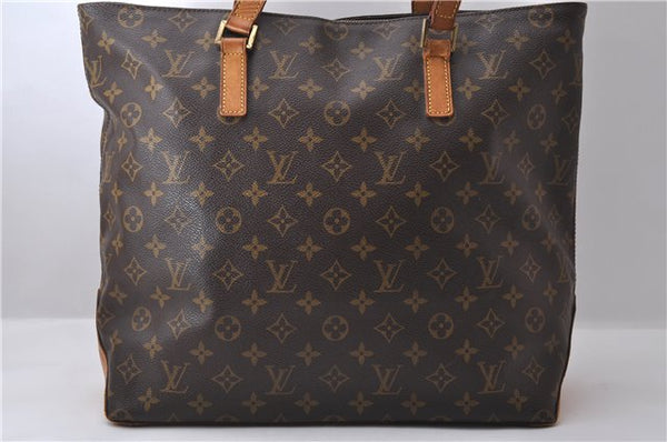 Authentic Louis Vuitton Monogram Cabas Mezzo Tote Bag M51151 LV 0834D