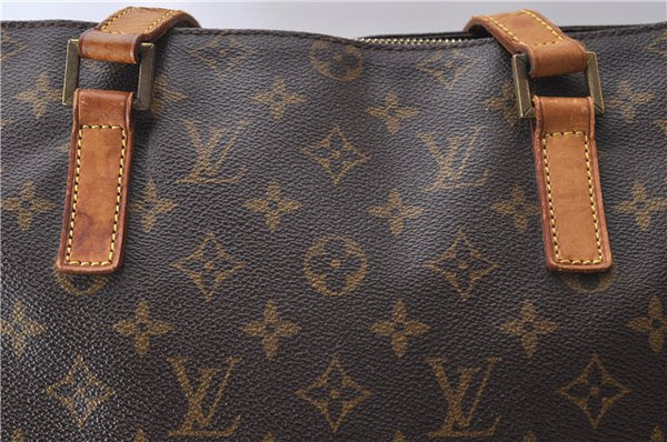 Authentic Louis Vuitton Monogram Cabas Mezzo Tote Bag M51151 LV 0834D