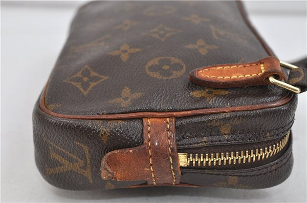 Auth Louis Vuitton Monogram Marly Bandouliere Shoulder Cross Bag M51828 LV 0835D