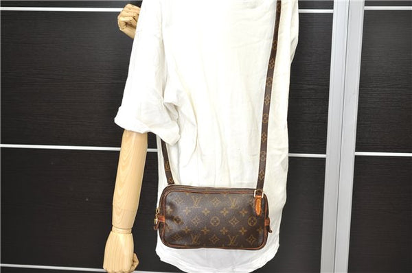 Auth Louis Vuitton Monogram Marly Bandouliere Shoulder Cross Bag M51828 LV 0835D