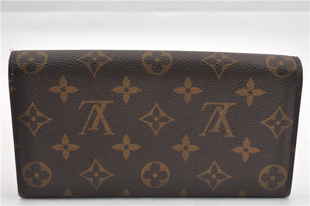 Authentic Louis Vuitton Monogram Portefeuille Sarah Purse Wallet M61734 LV 0835G