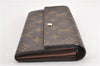 Authentic Louis Vuitton Monogram Portefeuille Sarah Purse Wallet M61734 LV 0835G