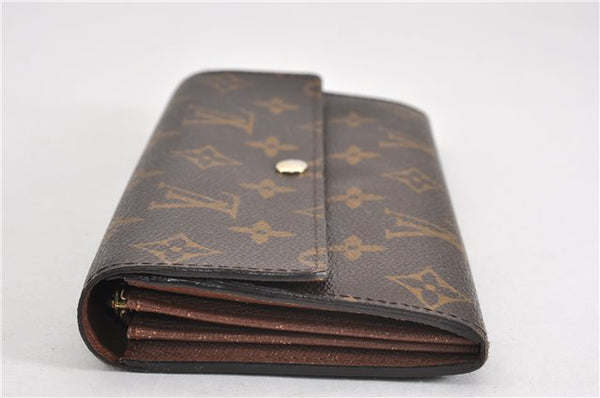 Authentic Louis Vuitton Monogram Portefeuille Sarah Purse Wallet M61734 LV 0835G