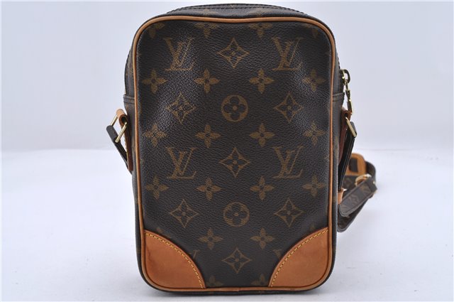 Authentic Louis Vuitton Monogram Danube Shoulder Cross Body Bag M45266 LV 0837D