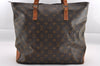 Authentic Louis Vuitton Monogram Cabas Mezzo Shoulder Tote Bag M51151 LV 0837I