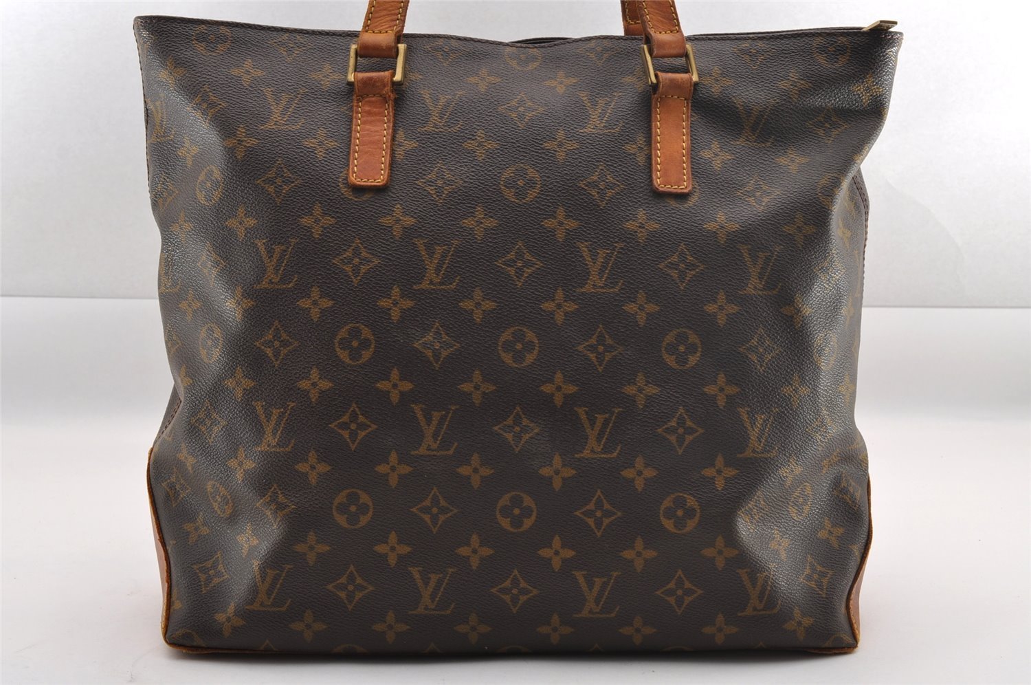 Authentic Louis Vuitton Monogram Cabas Mezzo Shoulder Tote Bag M51151 LV 0837I