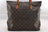 Authentic Louis Vuitton Monogram Cabas Mezzo Shoulder Tote Bag M51151 LV 0837I
