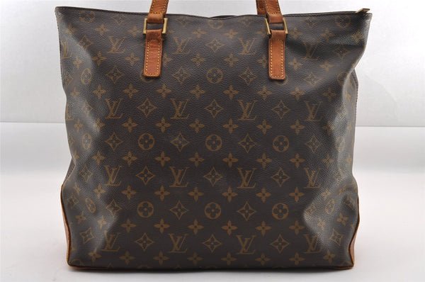 Authentic Louis Vuitton Monogram Cabas Mezzo Shoulder Tote Bag M51151 LV 0837I