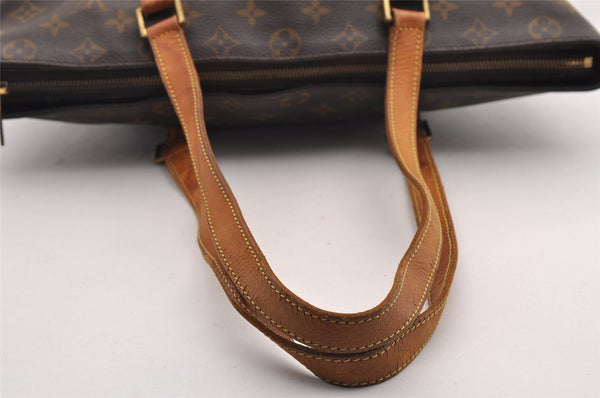 Authentic Louis Vuitton Monogram Cabas Mezzo Shoulder Tote Bag M51151 LV 0837I