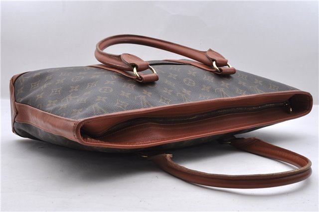 Auth Louis Vuitton Monogram Sac Weekend PM Vintage Tote Hand Bag M42425 LV 0838D