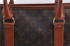 Auth Louis Vuitton Monogram Sac Weekend PM Vintage Tote Hand Bag M42425 LV 0838D