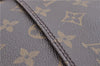 Auth Louis Vuitton Monogram Sac Weekend PM Vintage Tote Hand Bag M42425 LV 0838D