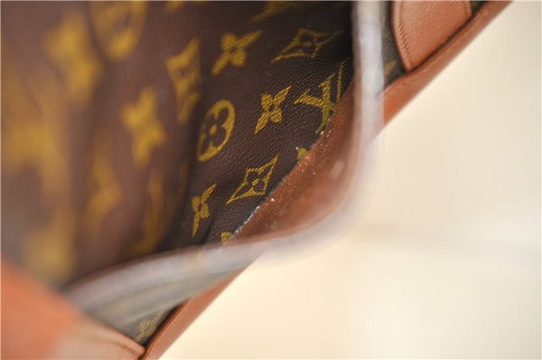 Auth Louis Vuitton Monogram Sac Weekend PM Vintage Tote Hand Bag M42425 LV 0838D