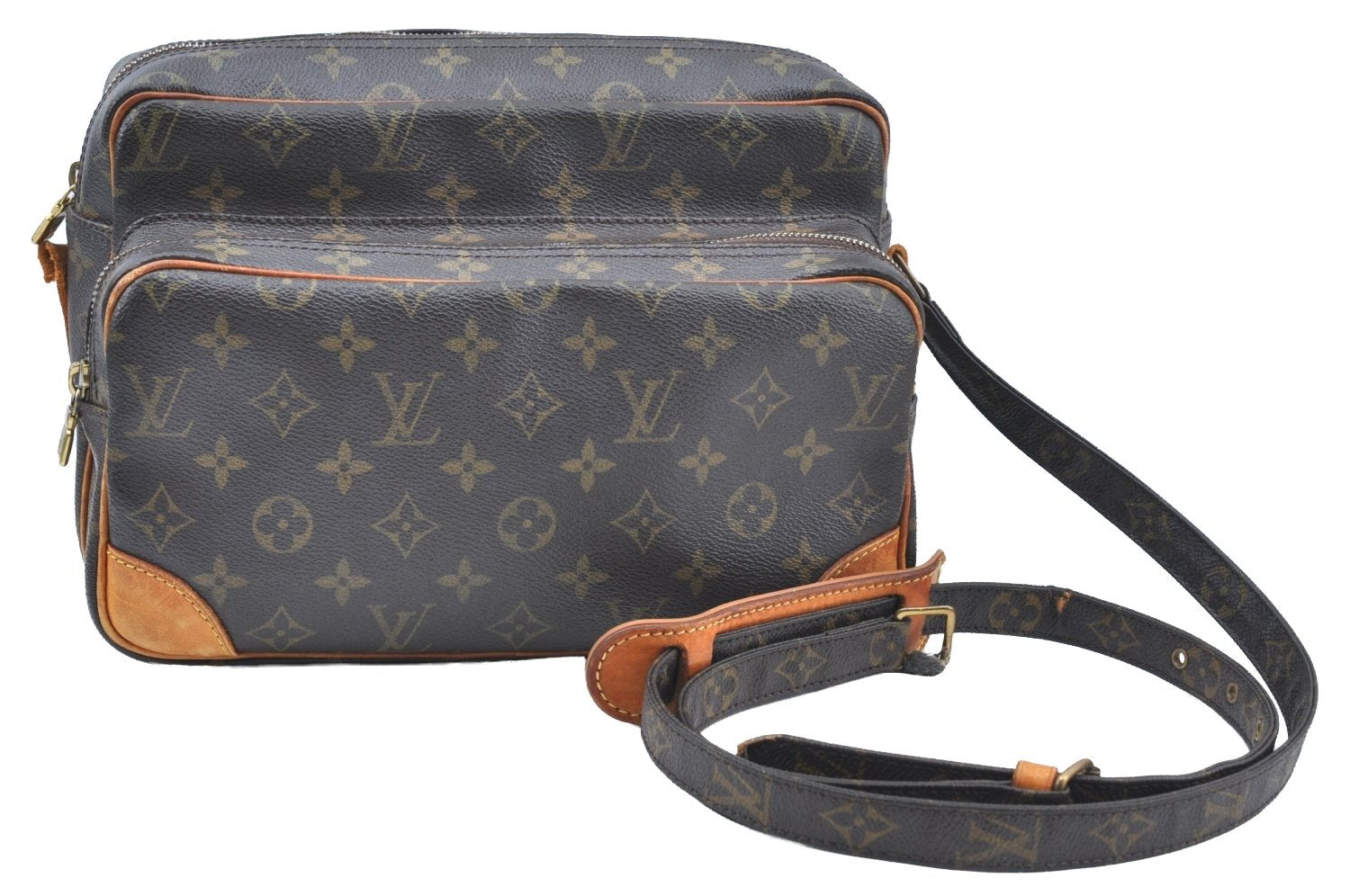 Authentic Louis Vuitton Monogram Nile Shoulder Cross Body Bag M45244 Junk 0839D