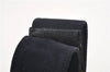 Authentic Salvatore Ferragamo Vara Nylon Leather Belt 24-28.7" Navy Blue 0839G