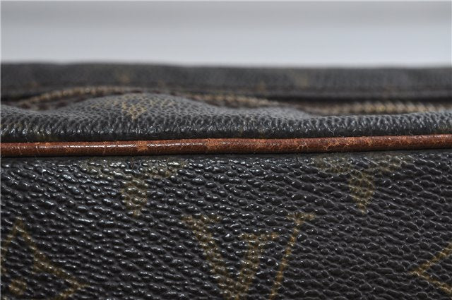 Auth Louis Vuitton Monogram Compiegne 28 Clutch Hand Bag M51845 LV Junk 0840D