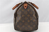 Authentic Louis Vuitton Monogram Speedy 30 Hand Boston Bag M41526 LV 0842G