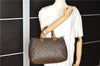 Authentic Louis Vuitton Monogram Speedy 30 Hand Boston Bag M41526 LV 0842G