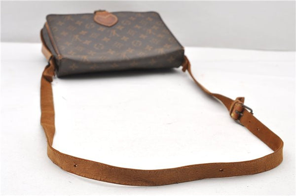 Authentic Louis Vuitton Monogram Cartouchiere GM M51252 Shoulder Cross Bag 0844G