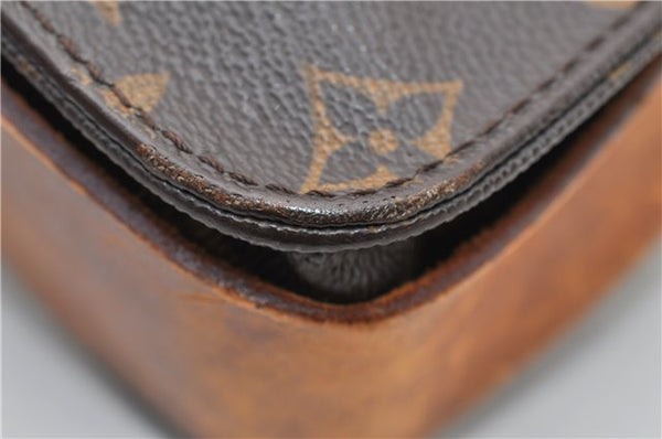 Authentic Louis Vuitton Monogram Cartouchiere GM M51252 Shoulder Cross Bag 0844G