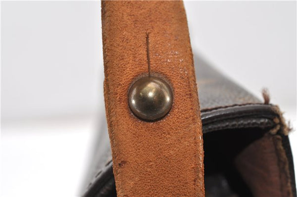 Authentic Louis Vuitton Monogram Cartouchiere GM M51252 Shoulder Cross Bag 0844G